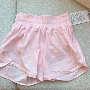 NEW WITH TAGS BABY PINK LULULEMON SHORTS